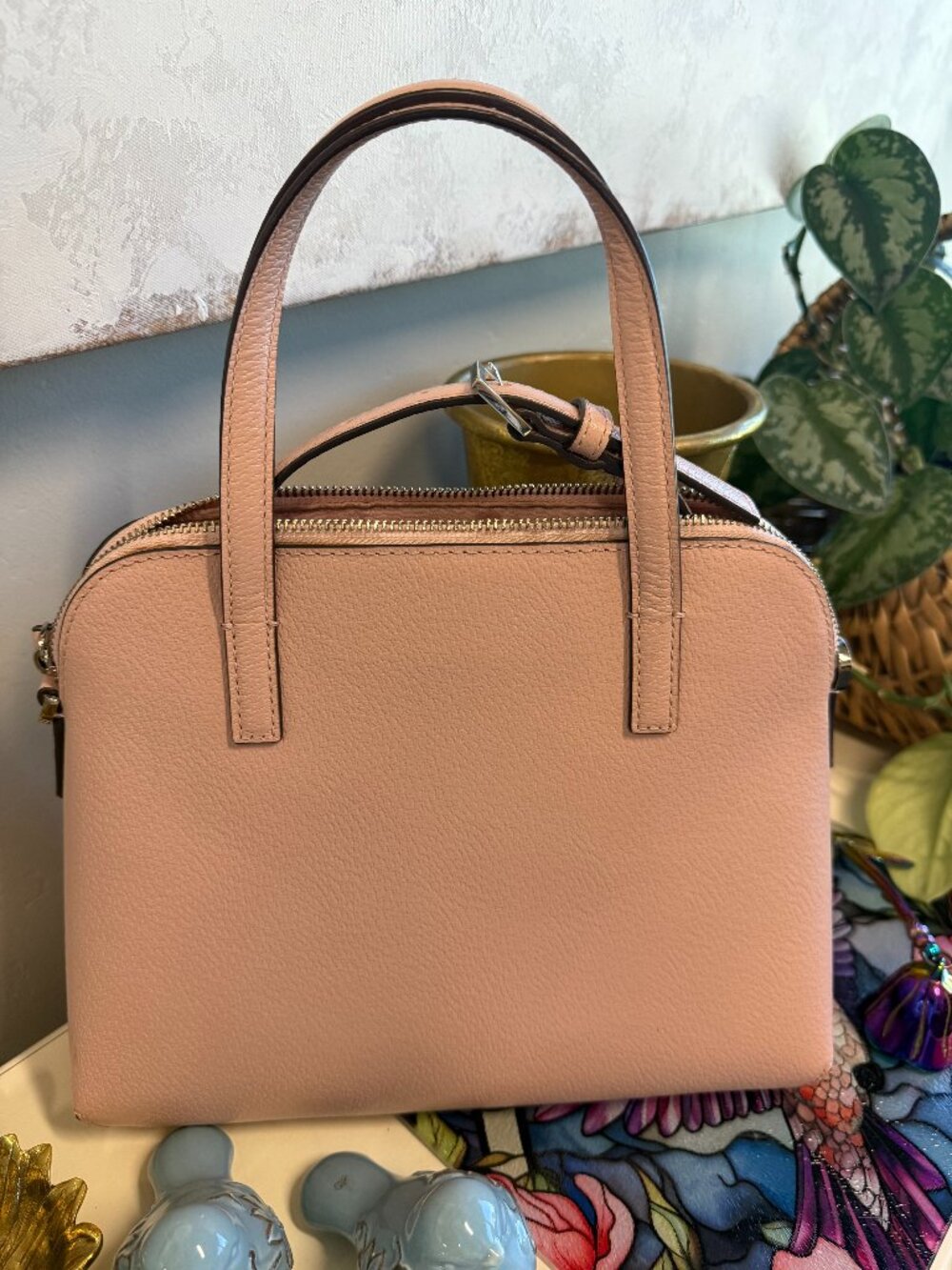 KATE SPADE Matthews Street Maise Satchel "Rosy Cheeks" Pink. - Picture 4 of 10